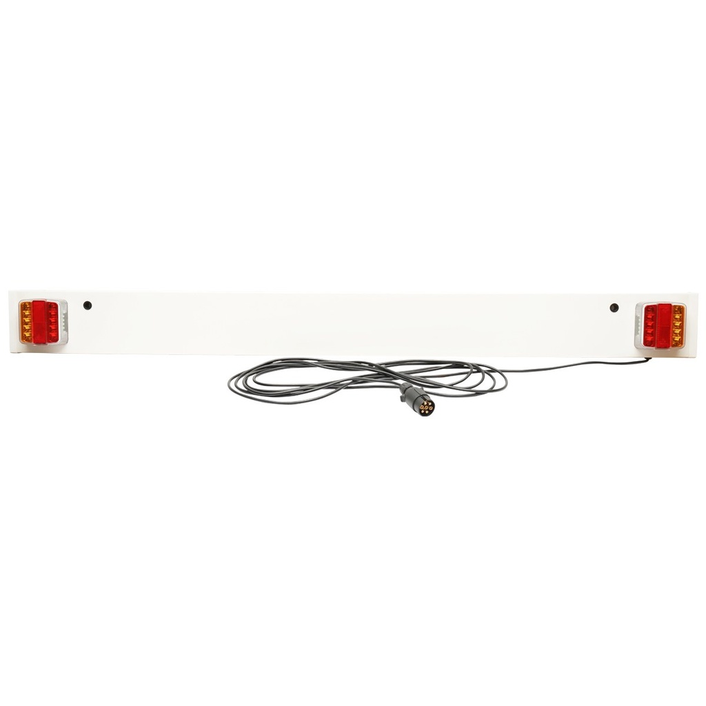 Bara remorca cu lampi LED, cablu 6m, fisa cu 7 pini 1500x140x20mm