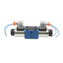 Electrovalva directionala AC220V pentru 6 cai control debit instalatii hidraulice HDQX2206J 4WE6J61B CW220-50N9Z4