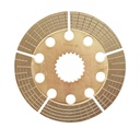 Disc frana cu diametru exterior 225mm, interior 59/53.7mm si 22 caneluri pentru tractor Ford 83956599