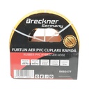 Furtun aer compresor profesional 10m din PVC si cuplare rapida universala