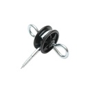 Izolator cu ancorare dubla fi 5.8mm 93x84mm gard electric Mezofarm