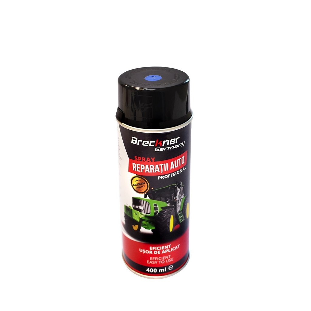 Spray vopsea albastru pentru reparatii auto, tip New Holland