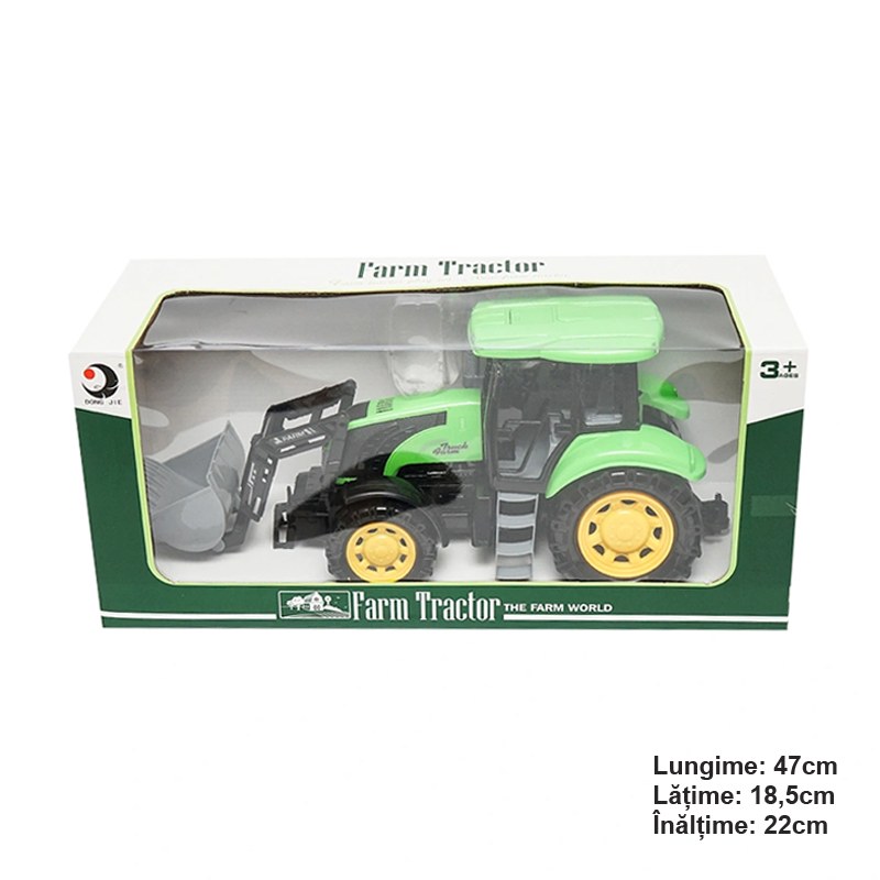 Jucarie tractor cu incarcator frontal FARM TRUCK