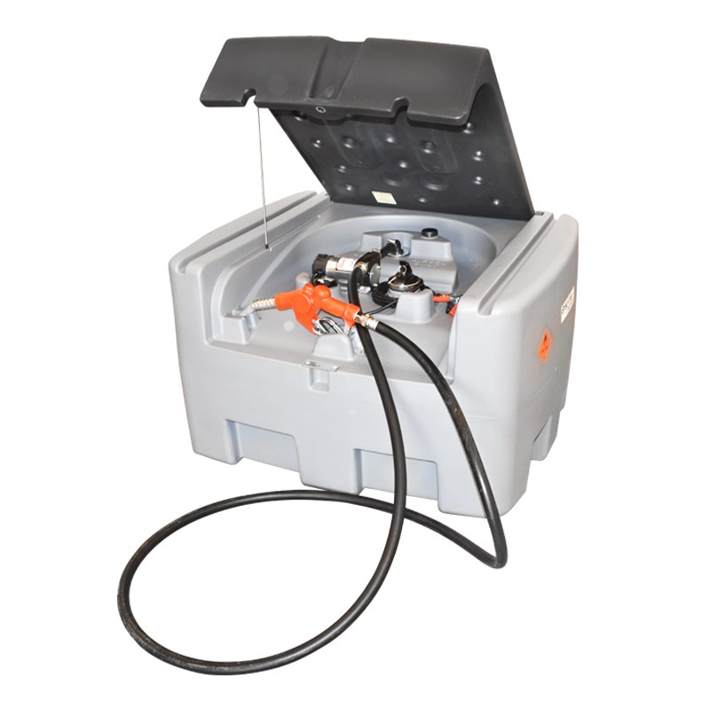 Rezervor motorina 400L cu instalatie de transfer 12V 40L/min 113x94x68cm 40kg