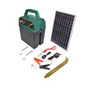 Aparat generator impulsuri 12V 1 Joule cu panou solar 10W gard electric