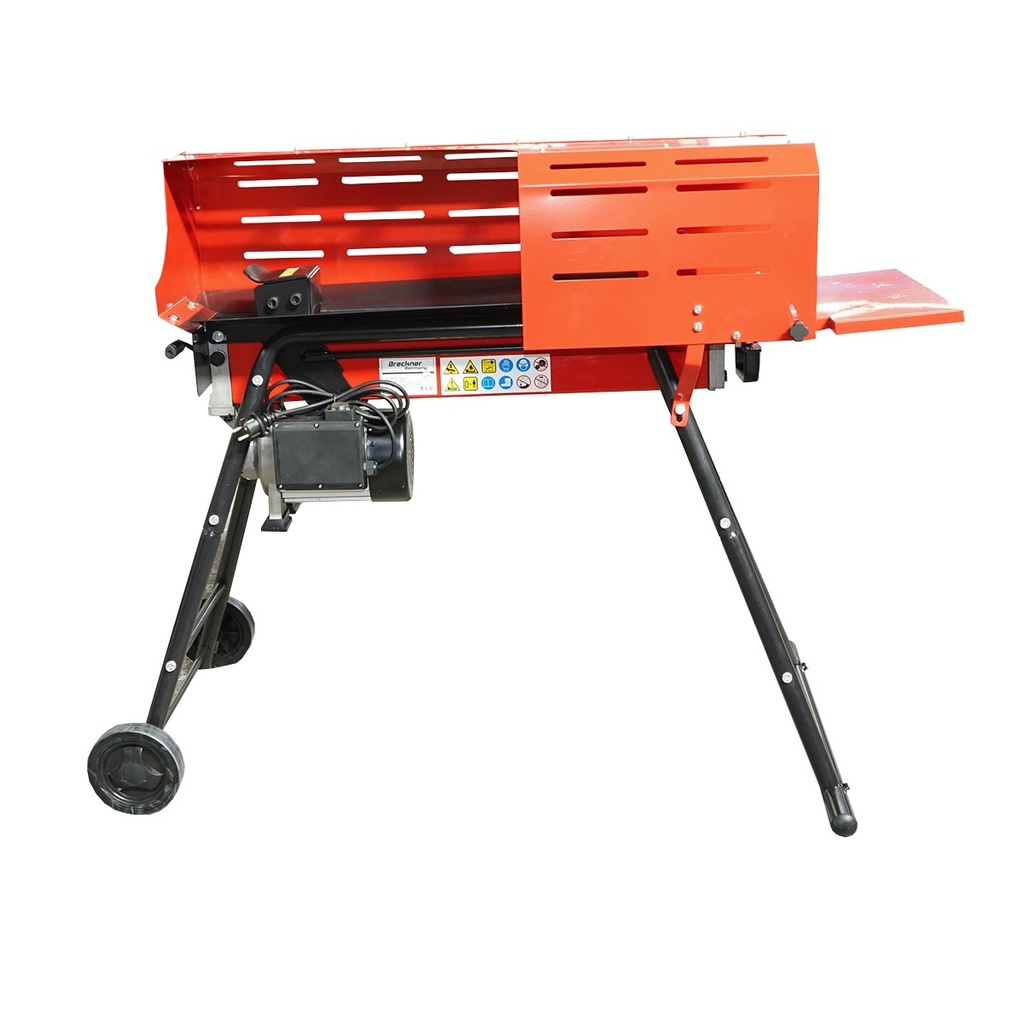 Despicator lemne orizontal 5T 230V 2kW cu suport inaltime si protectie