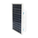 Panou solar 10W fotovoltaic monocristalin 340x231x18mm cu baterie 2x12V/5Ah