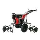 Motocultor diesel MT 7-105-D, 2+1 viteze, 7 CP, latime lucru 105 cm, roti de cauciuc si freze incluse, 125 kg