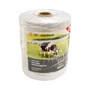 Rola fir alb 400m 1.6 mm. 5,5 Ohm/m gard electric