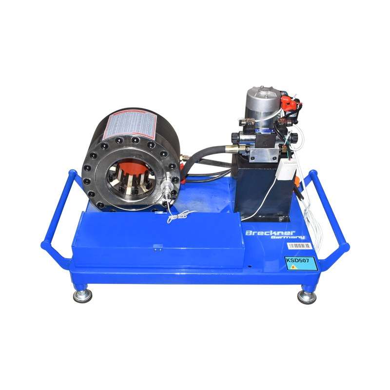 Masina de sertizat furtunuri hidraulice fi6-51mm 12V 1,6kW cu schimbare rapida