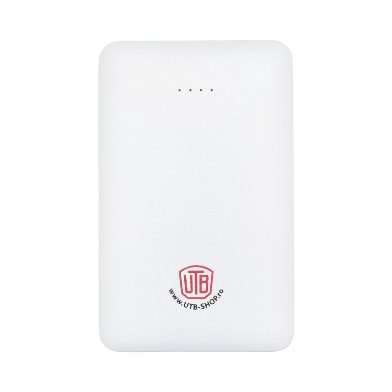 Baterie externa 5000mAh alba UTB