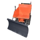 Roaba cu motor 9HP senilata cu lama zapada incarcare maxima 500kg.