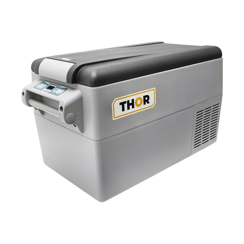 Frigider auto 32L 12-24V 50W cu compresor 685x335x380mm 12,8kg min -18 max +10 Thor