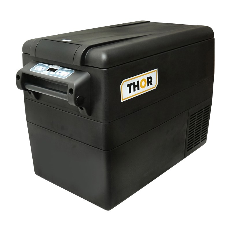 Frigider auto 42L 12-24V 45W cu compresor 708x398x524mm 13,5Kg min -18 max +10 Thor