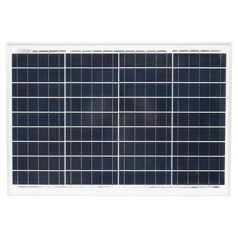 Panou solar 40W fotovoltaic policristalin cu cablu 90cm si tensiune maxima 18V 670x460x20mm