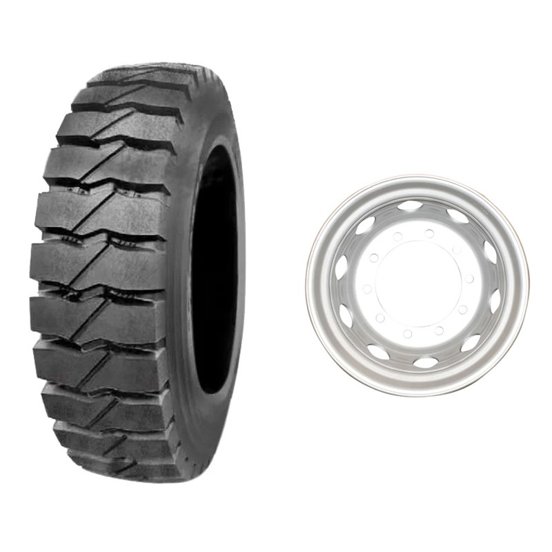 Janta cu anvelopa autbasculanta off-road 14PR, indice sarcina: 118/114