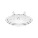 Capac transparent cu fusta bidon 40L 3 iesiri pentru aparat de muls vaci