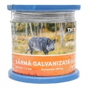 Sarma galvanizata pentru gard electric 1,6mm x 500m Thor