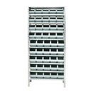 Raft accesorizat cu 45 cutii plastic de depozitare 310x930x2000mm