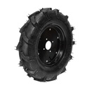 Roata completa 500/12 R1 8PR crampon cu janta neagra