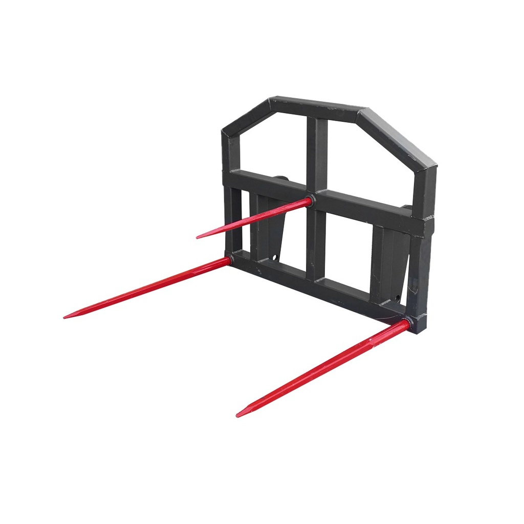 Furca tip manitou cu 3 tepuse 20 x 1100 mm 10 x 800 mm pentru manipulare baloti maxim 1500 kg