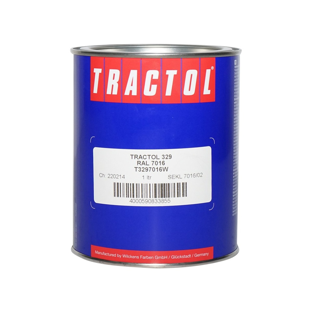 Vopsea auto gri tip Ral Antracit 1L Tractol