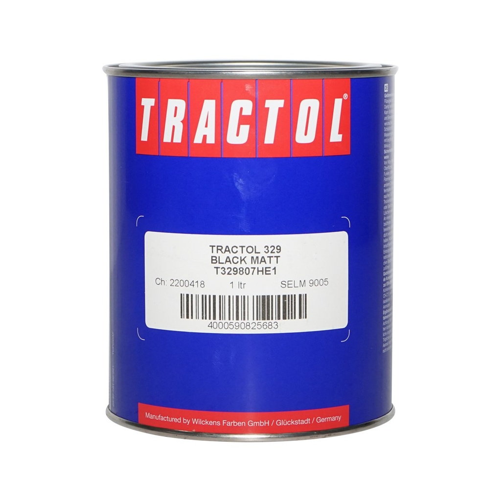 Vopsea auto negru mat 1L Tractol