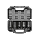 Trusa cap tubulare profesionale de impact cu patrat 25.4mm (1 inch) 5 piese 32-41mm Hoteche