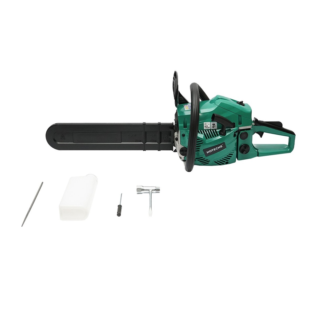Motofierastrau drujba profesionala, motor 2T cu racire fortata, 45.02CC, 1800W, lama 450mm Hoteche