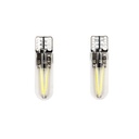 Set 2 becuri LED SMD 12V T10 0,04A lumina rece