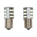 Set 2 becuri LED SMD 12V BAU15S 0.10A lumina rece