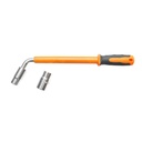 Cheie telescopica 380-520mm pentru roti cu 2 tubulare 17x19mm-21x23mm