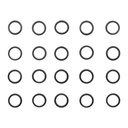 Set 20 O-ring 11x14,8x1,85mm pentru caseta de electroventile 12V
