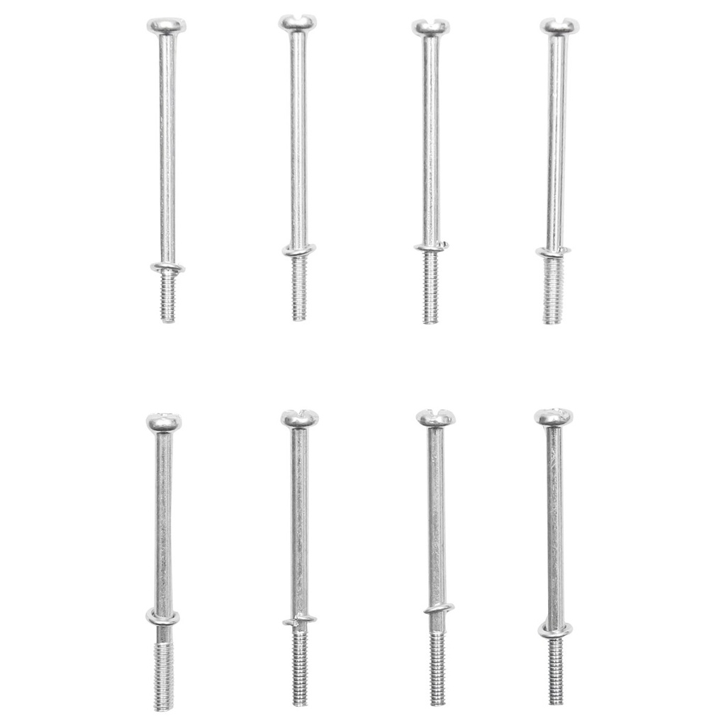Set 8 suruburi fixare ventile pe placa M3X0,5mm L= 40mm, lungime filet 21mm pentru caseta de electroventile 12V