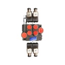 Distribuitor hidraulic P40 electromagnetic cu 2 cai, 24V