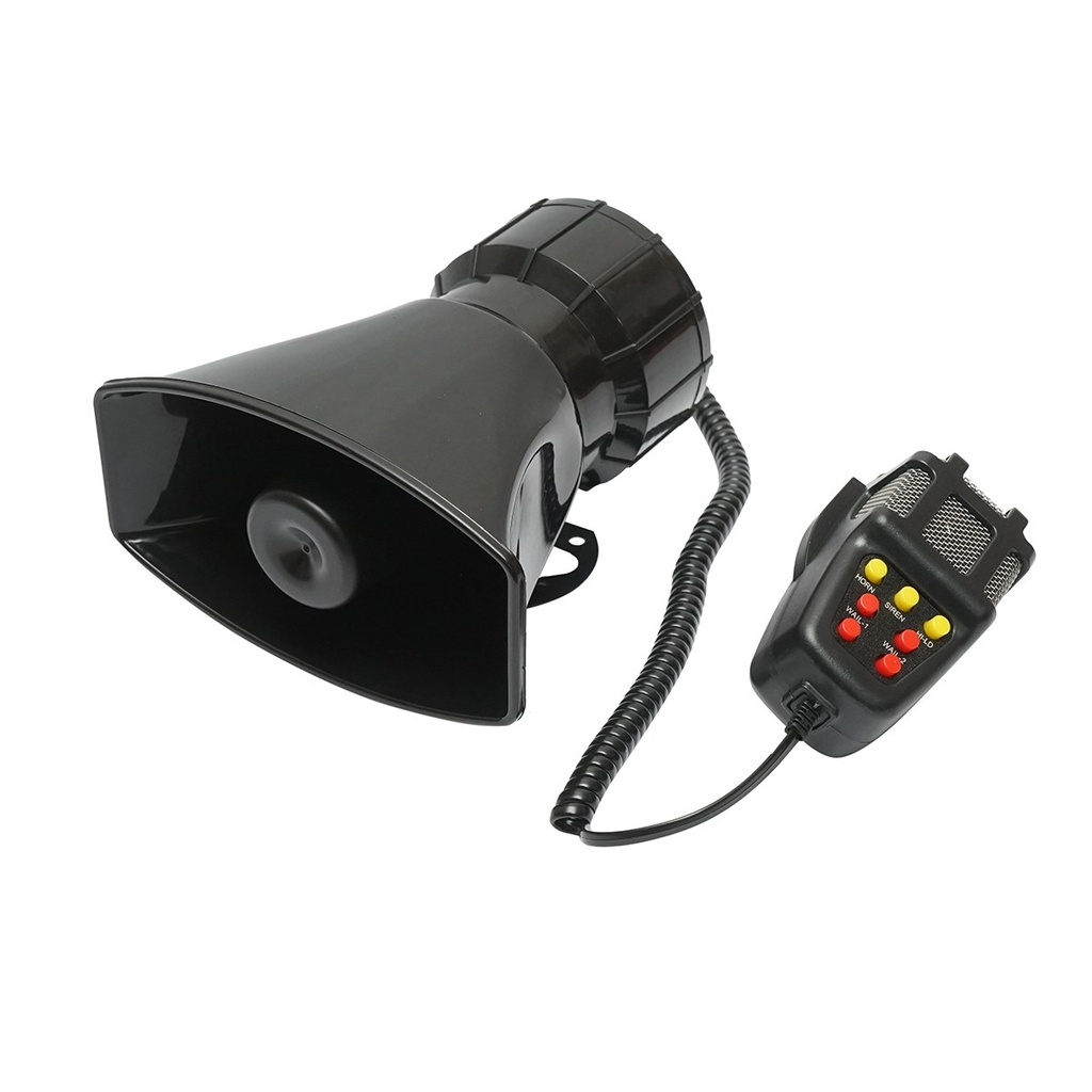 Sirena cu 7 moduri de avertizare 12V/100W