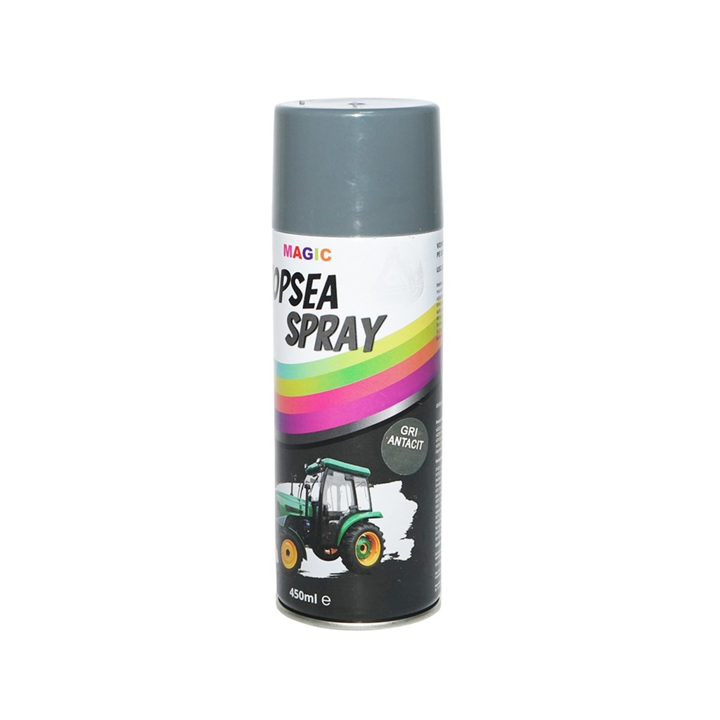 Spray vopsea auto Gri RAL 7016 Antracit gray 450ml MAGIC
