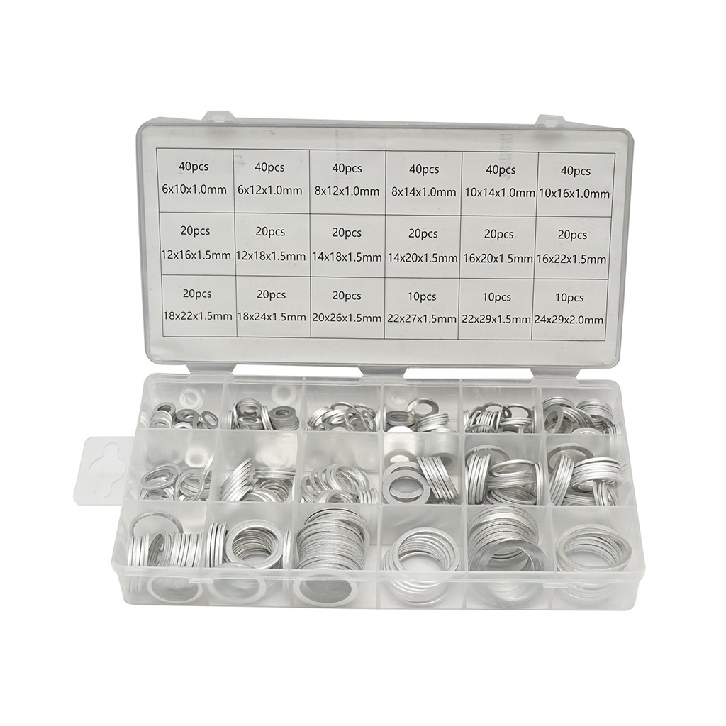 Trusa saibe din aluminiu 450 piese