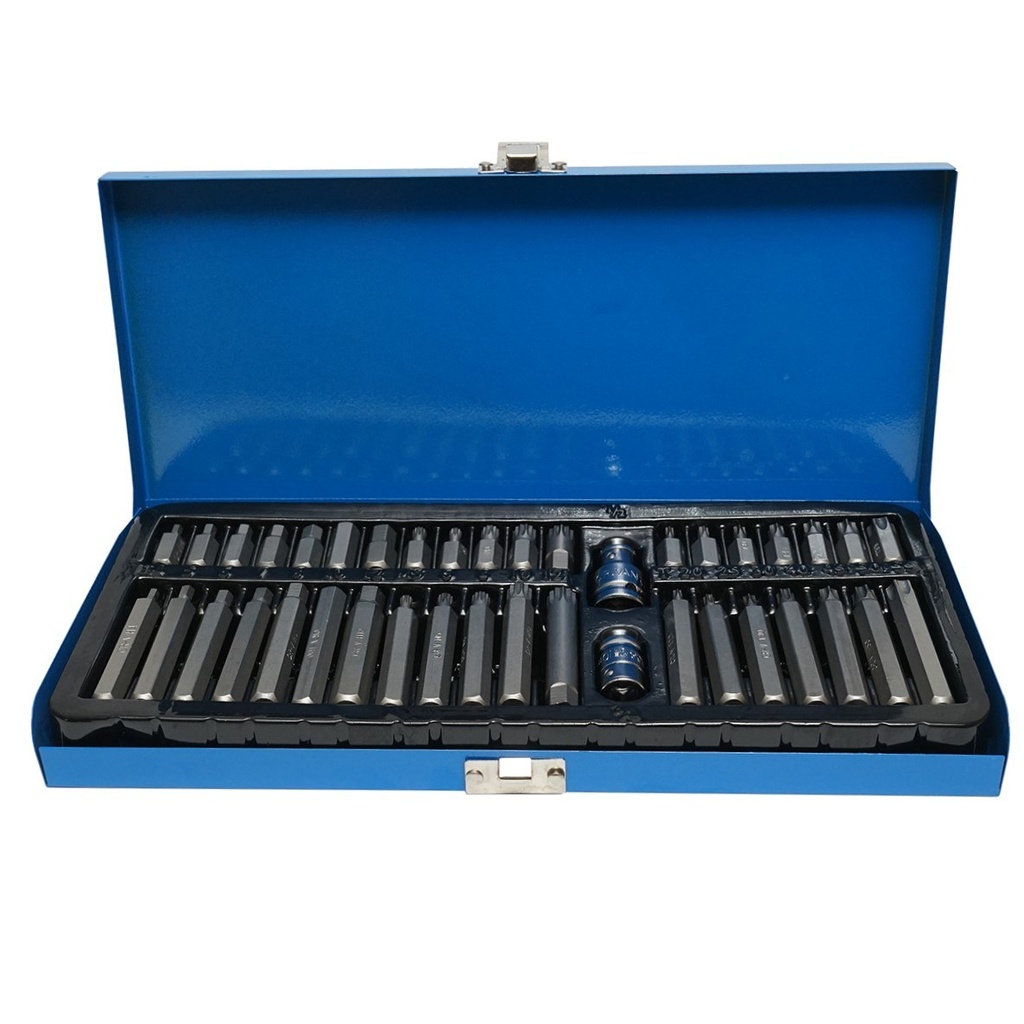 Trusa imbus, biti torx, hex si spline 41 piese