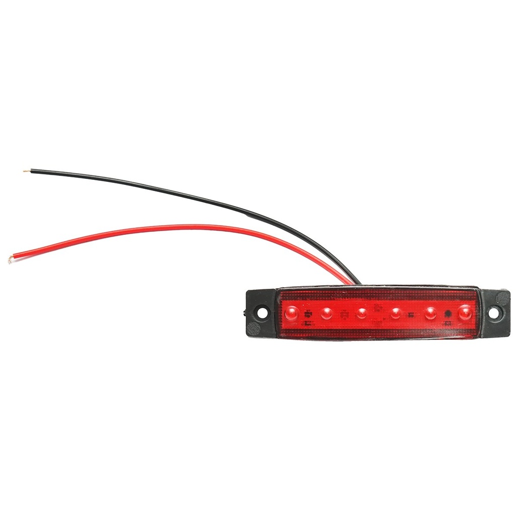 Lampa laterala rosie LED 12V/24V
