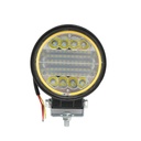 Proiector rotund LED-SMD 10-30V 72W 113x132x30mm