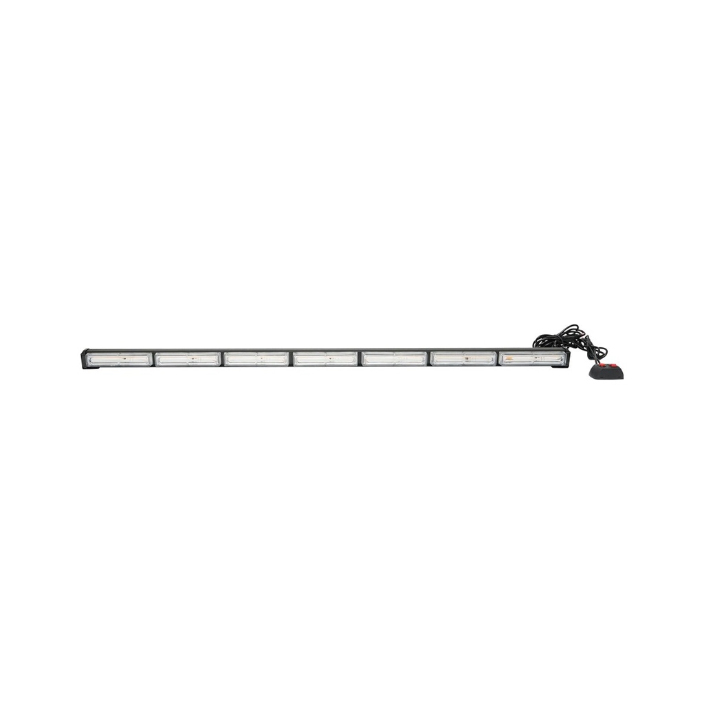 Proiector stroboscopic cu 7 module 12V galben