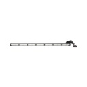 Proiector stroboscopic cu 7 module 12V galben