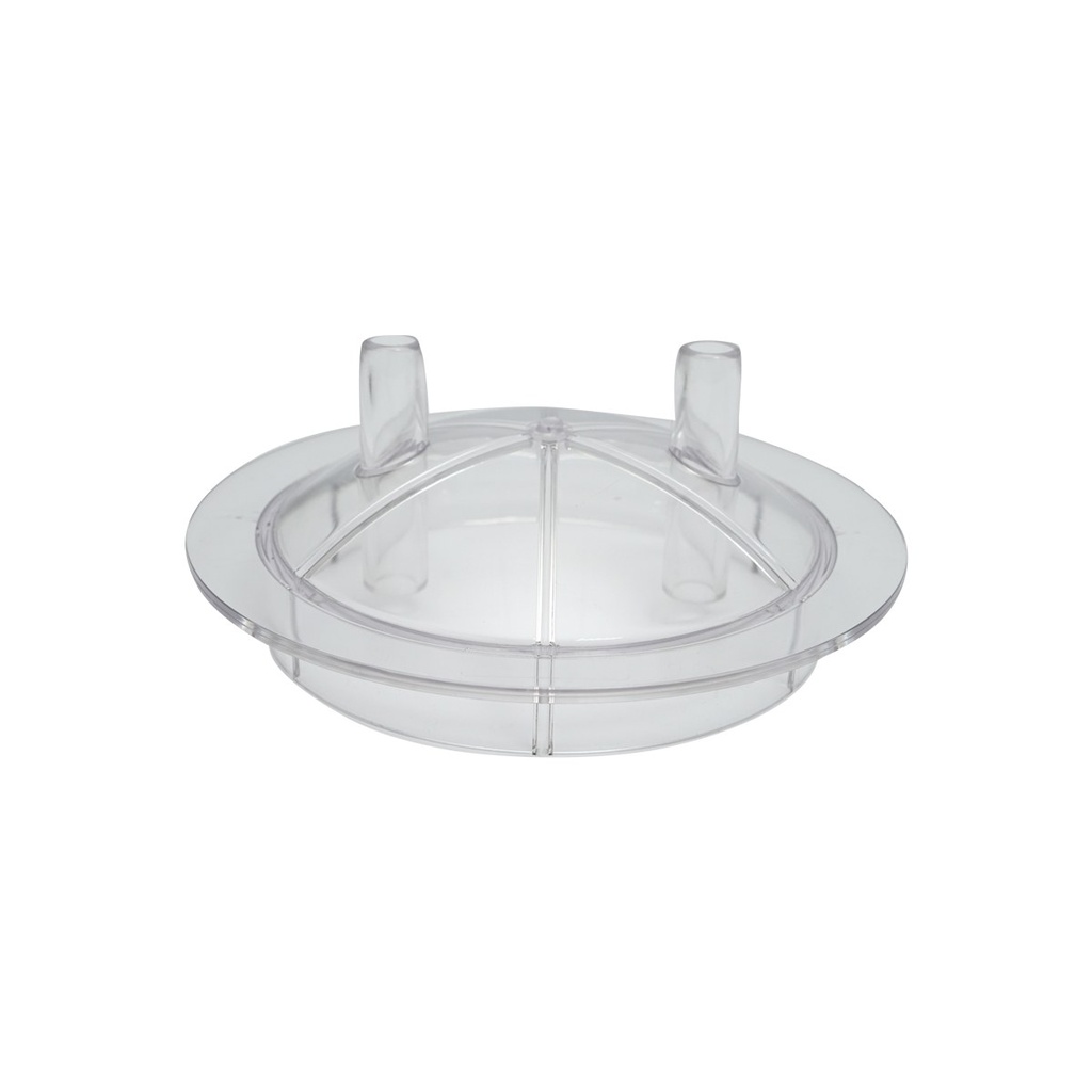 Capac transparent cu 2 iesiri bidon 30L pentru aparat de muls vaci