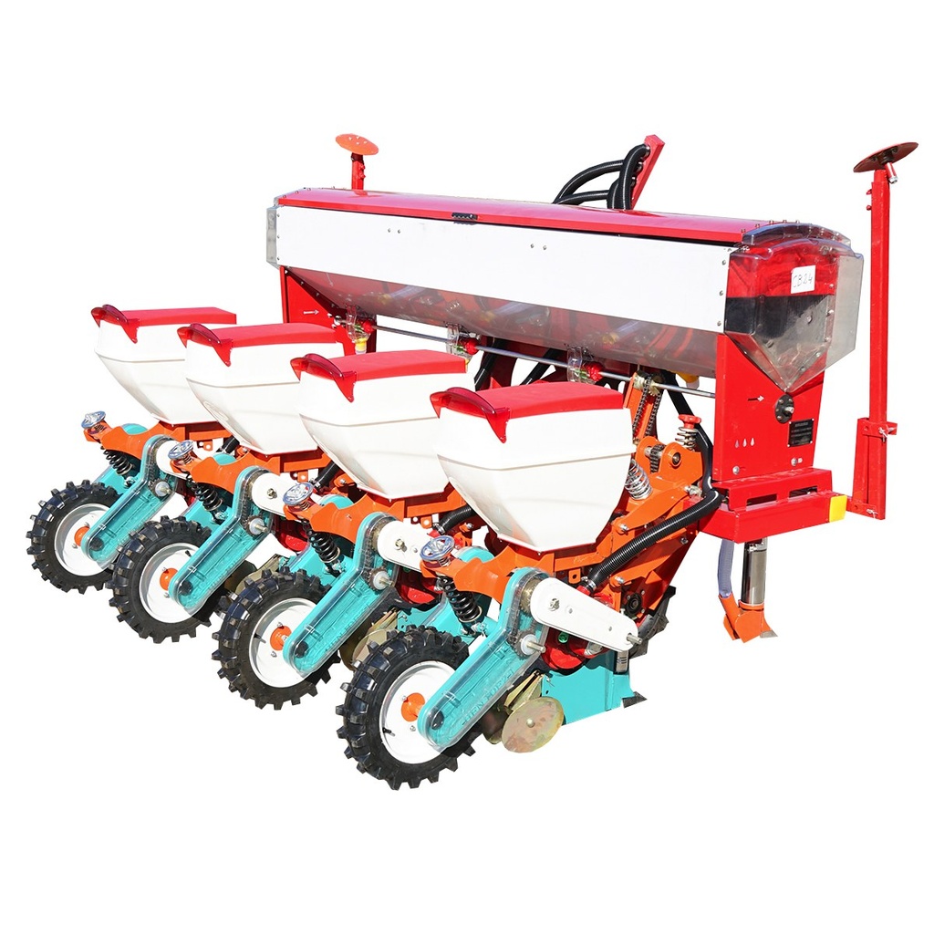 Semanatoare porumb 4 sector cu exhaustor