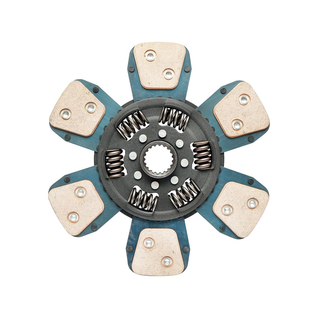 Disc ambreiaj diametru exterior 280mm, interior 1-31.7mm, interior 2-33.5mm, 19 caneluri pentru John Deere OEM RE45661