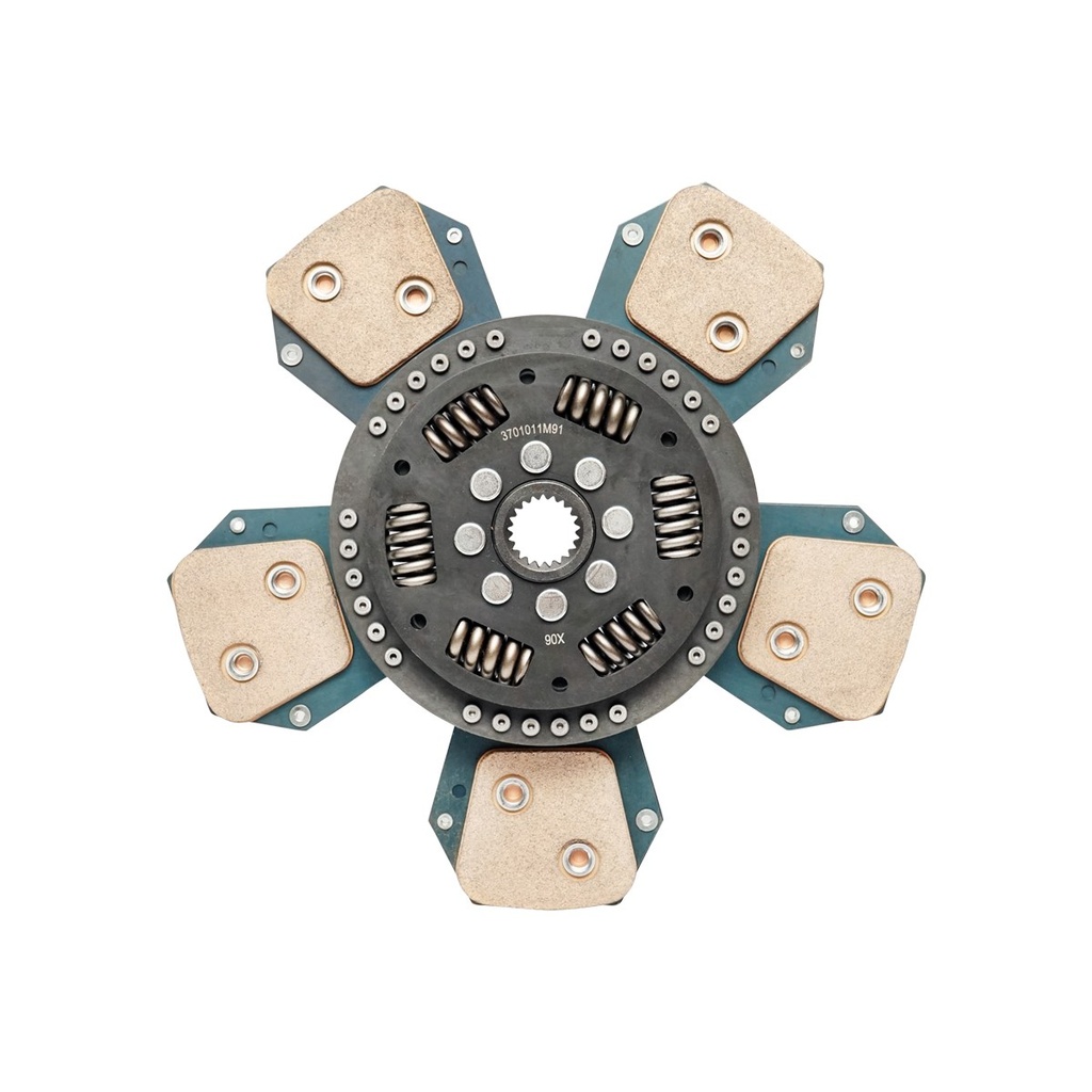 Disc ambreiaj diametru exterior 330mm, interior 1-25.4mm, interior 2-29.5mm, 21 caneluri pentru Massey Ferguson OEM 3613976M91