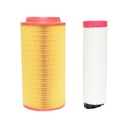 Filtru aer interior si exterior pentru John Deere cod P780036/P778994, CF500/C20500, XA18717/XA1733, SA17089/SA17088, AZ59703/AZ59702