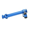 Cardan intermediar lungime 708mm cu lagar, flansa 10x10mm model vechi pentru Tractor Forestier