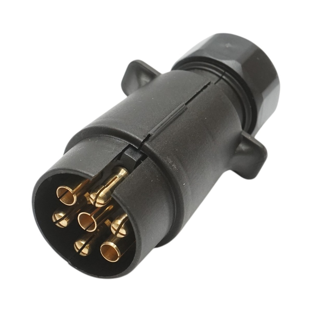 Fisa auto 12V plastic cu 7 conectori pentru remorca